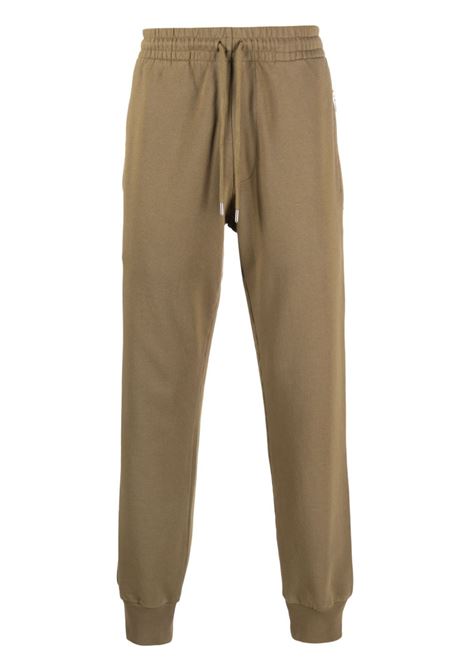 Green haflis tapered trousers - men